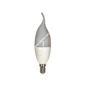 لامپ شمعی ال ای دی 7 وات نمانور مدل اشکی