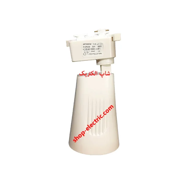 چراغ ریلی ال ای دی 30 وات اپتونیکا بدنه سفید op2230