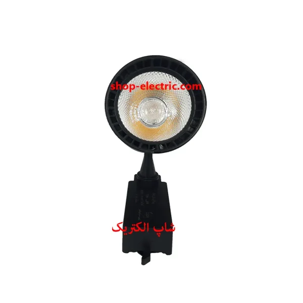 چراغ ریلی ال ای دی 30 وات زرین سیما بدنه مشکی
