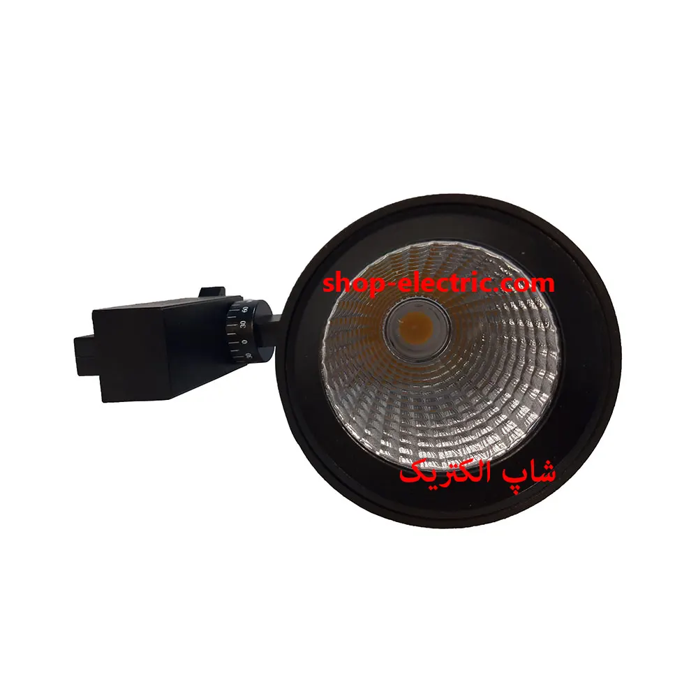 چراغ ریلی ال ای دی 45 وات NEWSUN درجه ای بدنه مشکی 082