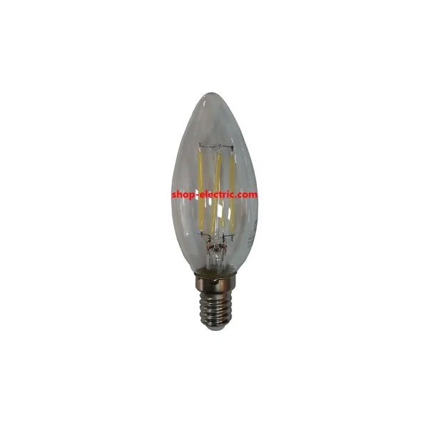لامپ ال ای دی شمعی 4 وات هالی استار کندل