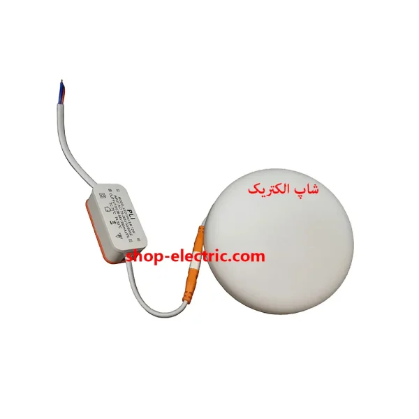 پنل ال ای دی 12 وات پرشین لایت فول لایت مدل گرد توکار
