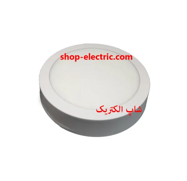 پنل ال ای دی 12 وات یکتا افروز گرد روکار