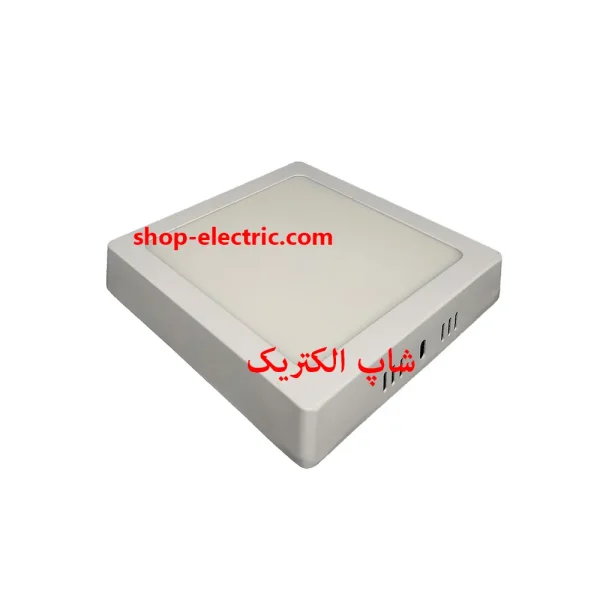 پنل ال ای دی 12 وات روکار زرین مربع