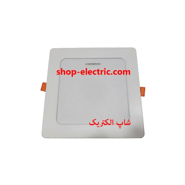 پنل ال ای دی 18 وات نمانور بک لایت مدل مربع توکار