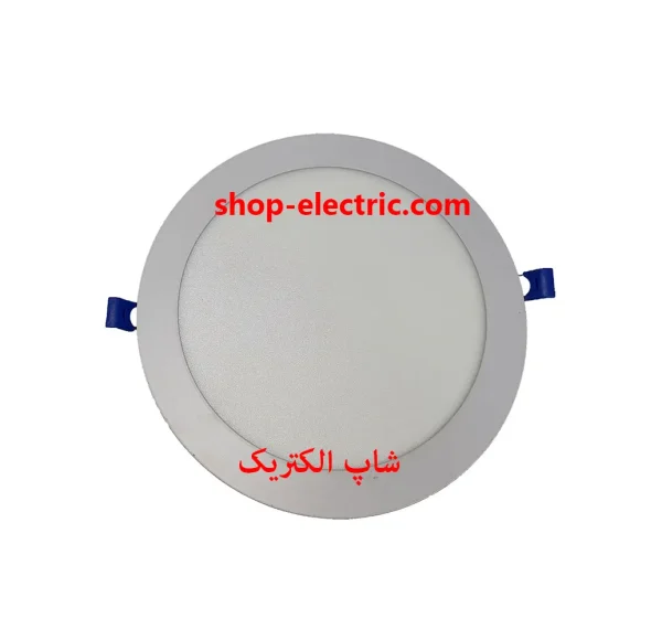 پنل ال ای دی 18 وات یکتا افروز گرد توکار