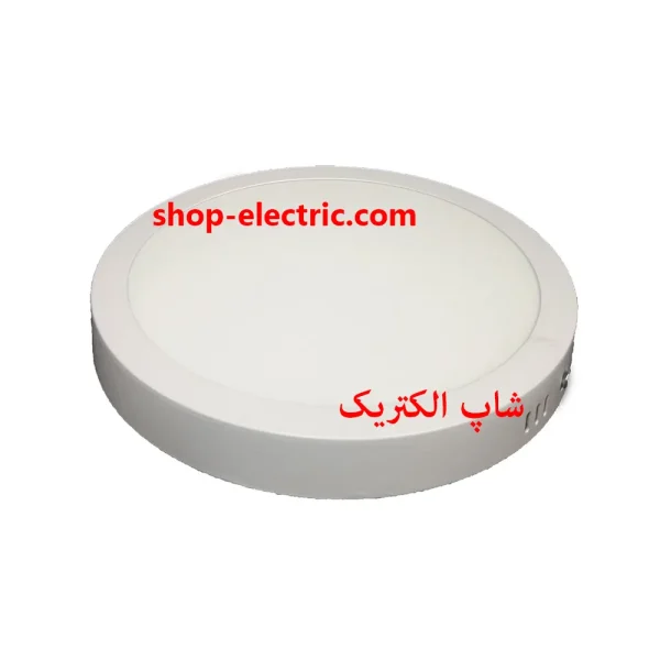 پنل ال ای دی 18 وات روکار زرین گرد