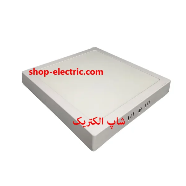 پنل ال ای دی 18 وات روکار زرین مربع