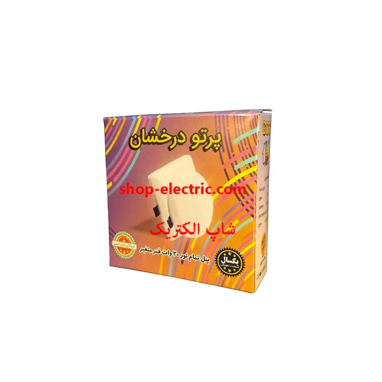پنل ال ای دی 20 وات جی سی سی تمام نور گرد توکار