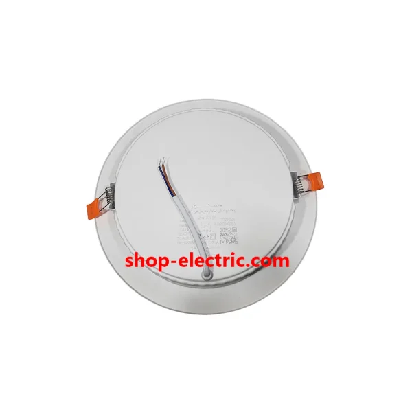 پنل ال ای دی 24 وات نمانور بک لایت مدل گرد توکار tcr24