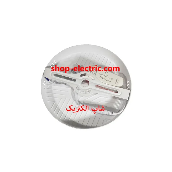 پنل ال ای دی 24 وات زرین سیما تمام نور مدل گرد روکار