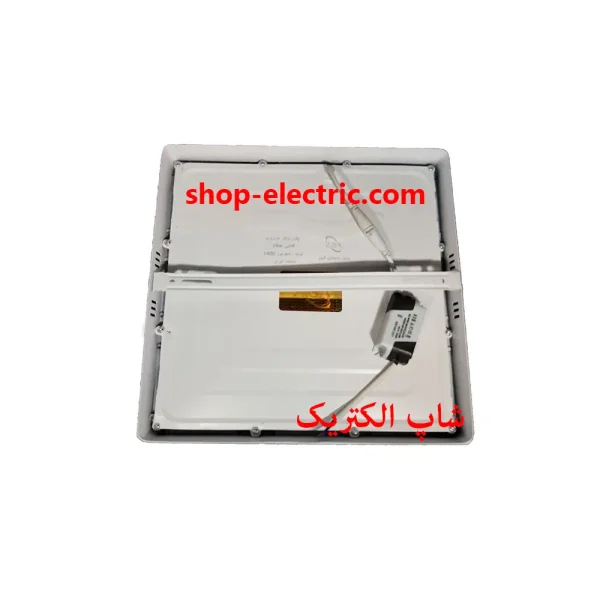 پنل ال ای دی 24 وات روکار زرین مربع