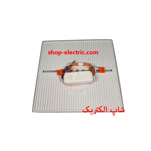 پنل ال ای دی 36 وات زرین سیما تمام نور مدل مربع توکار