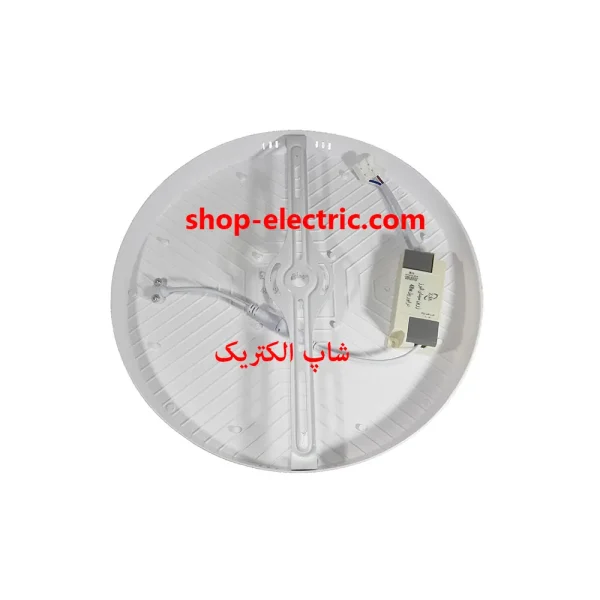پنل ال ای دی 48 وات زرین سیما تمام نور مدل گرد روکار