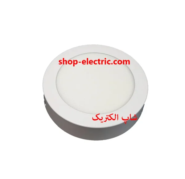 پنل ال ای دی 6 وات یکتا افروز گرد روکار