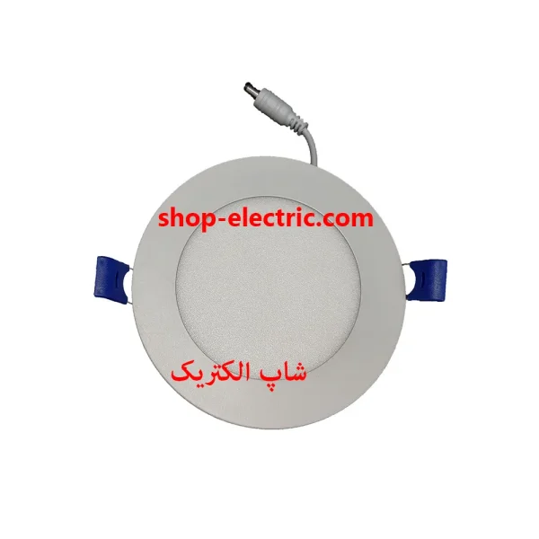 پنل ال ای دی 6 وات یکتا افروز گرد توکار