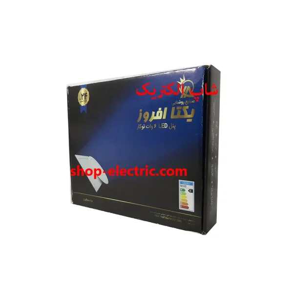 پنل ال ای دی 6 وات یکتا افروز مربع توکار