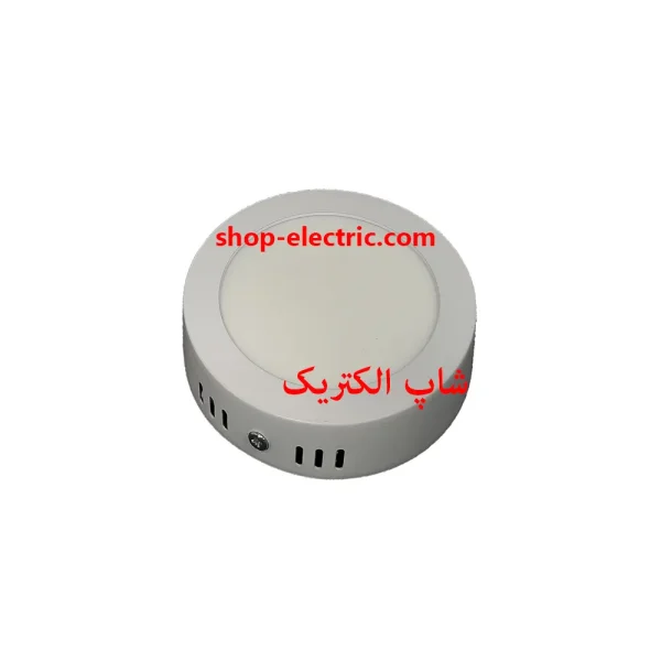 پنل ال ای دی 6 وات روکار زرین گرد