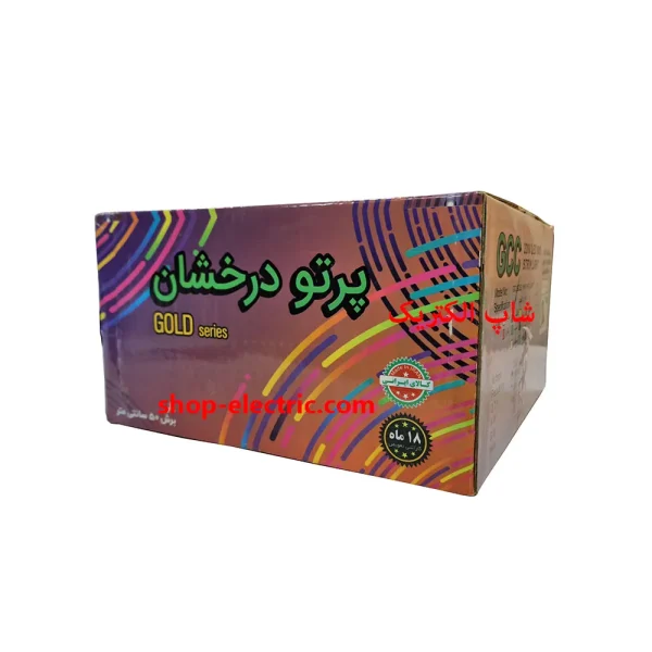 ریسه شلنگی ال ای دی وایرلس GCC رنگ آفتابی مدل GOLD