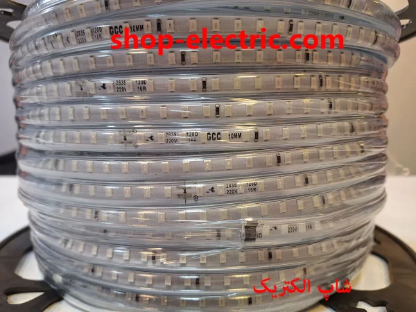 ریسه شلنگی ال ای دی جی سی سی رنگ آبی مدل gold