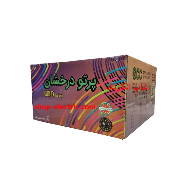 ریسه شلنگی ال ای دی وایرلس جی سی سی رنگ طلایی مدل gold