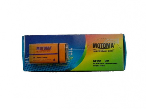 باتری کتابی 9 ولت motoma