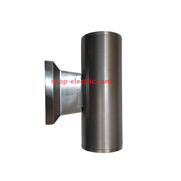 چراغ دیواری دکوراتیو دو طرفه نقره ای و مسی