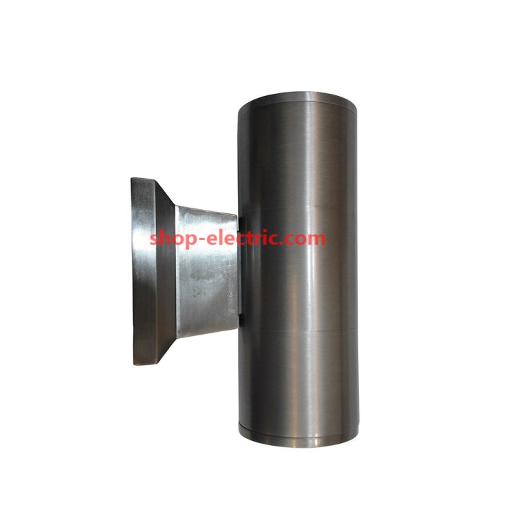 چراغ دیواری دکوراتیو دو طرفه نقره ای و مسی