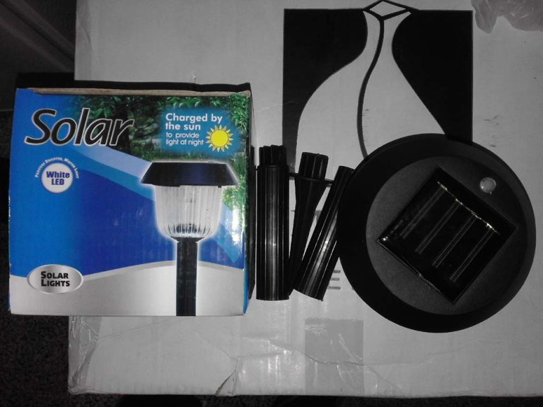 چراغ سولار ال ای دی شارژی خورشیدی