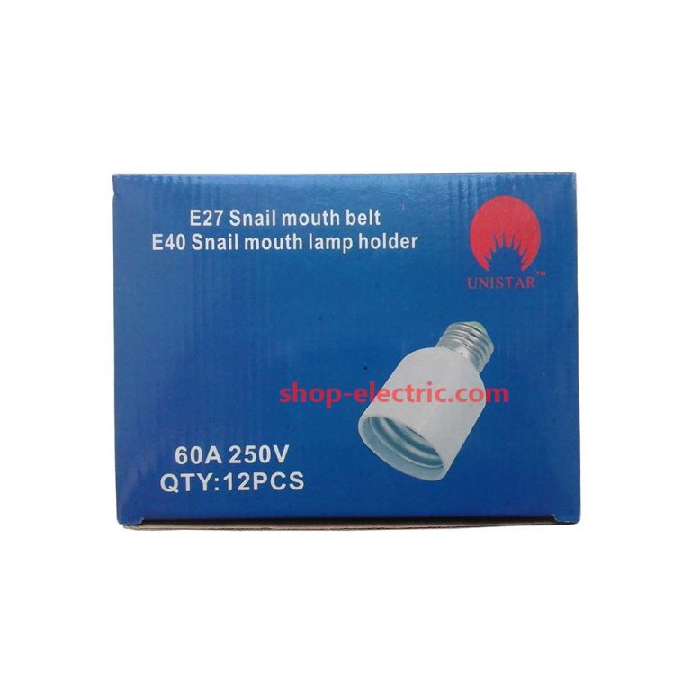 تبدیل سرپیچ لامپ e27 به e40