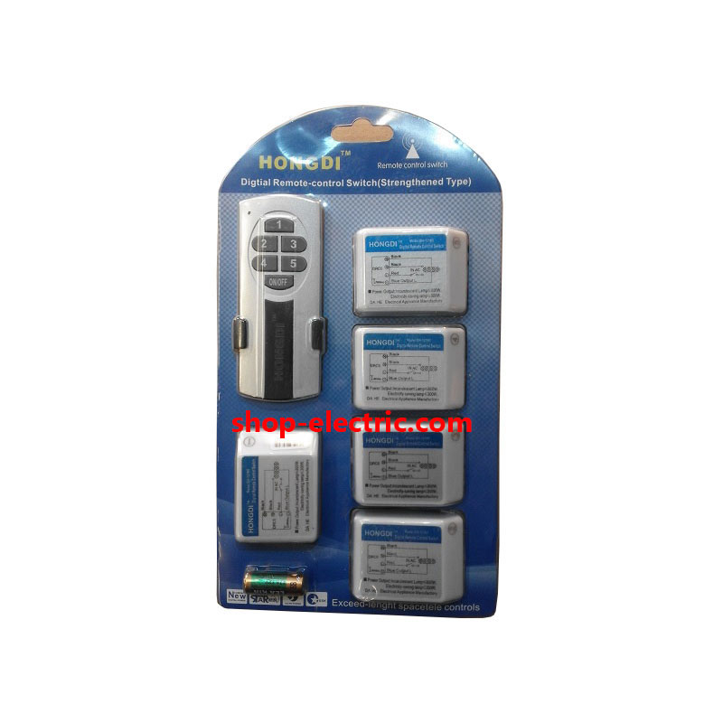 ریموت کنترل 5 کانال hongdi
