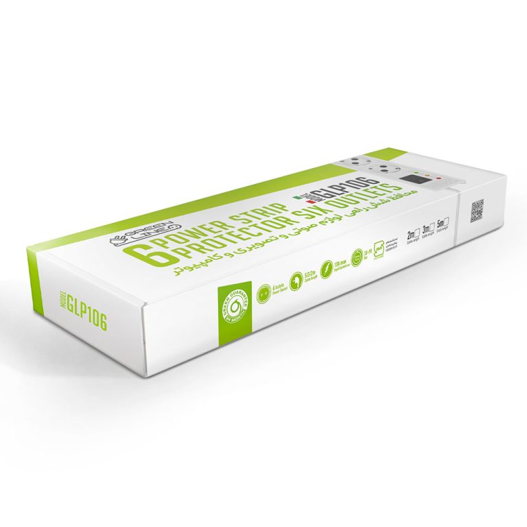 محافظ شش خانه صوتی تصویری گرین مدل GLP106