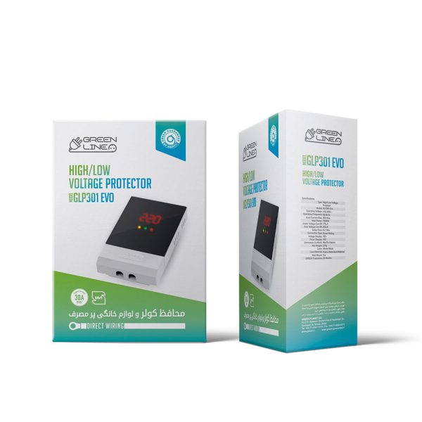 محافظ ولتاژ ورودی گرین مدل GLP301 EVO