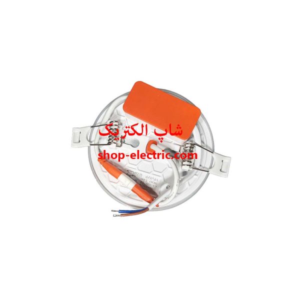 پنل ال ای دی 10 وات نیرو الکتریک گرد توکار تمام نور