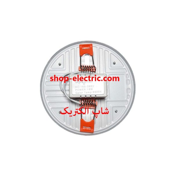 پنل ال ای دی 18 وات دیپلمات گرد توکار تمام نور