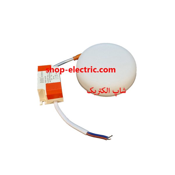پنل ال ای دی مودی 10 وات تمام نور گرد توکار