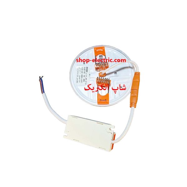 پنل ال ای دی مودی 10 وات تمام نور گرد توکار