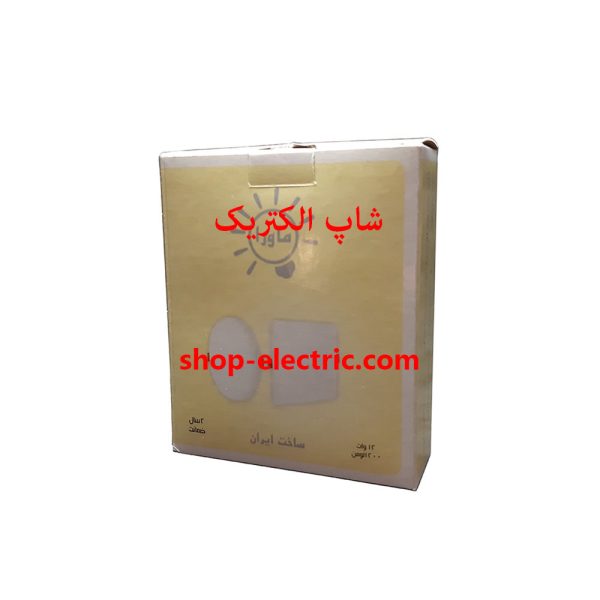 پنل ال ای دی 12 وات ماورا تمام نور مربع توکار