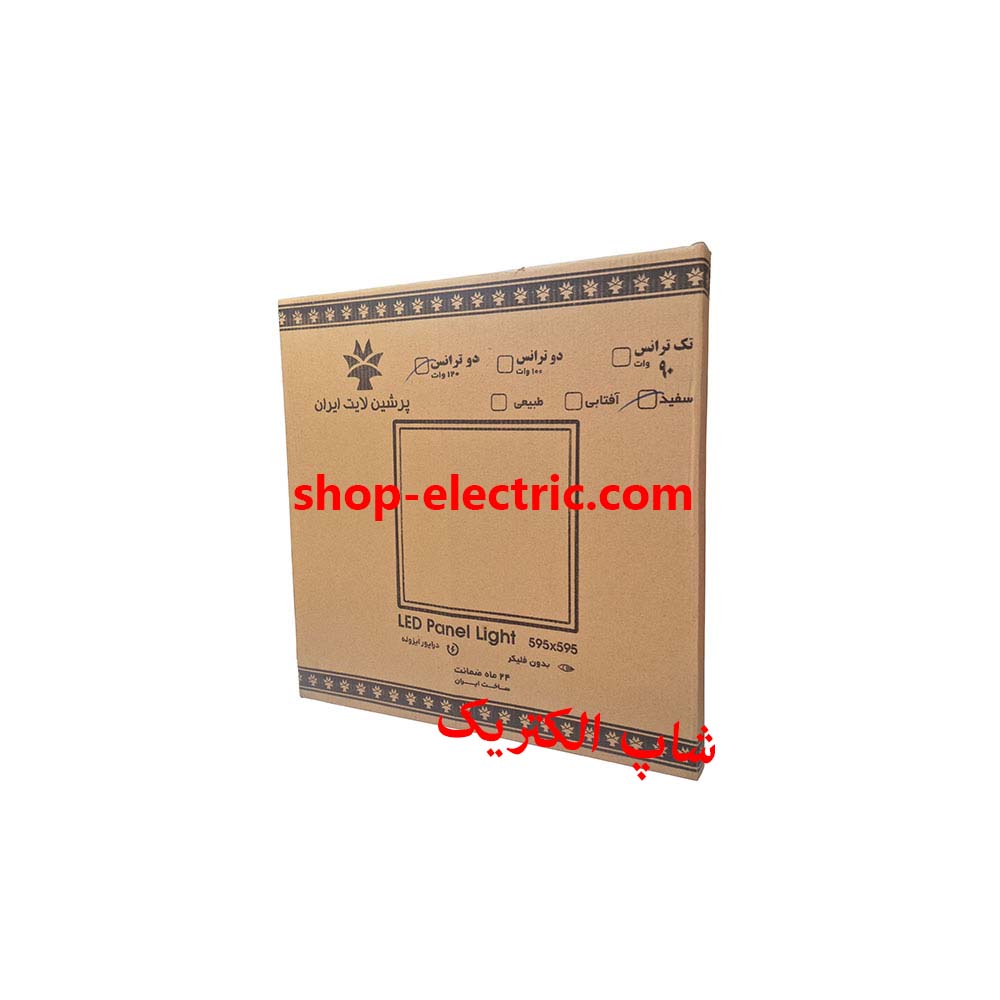 panel led 120 watt persian light 60×60 tukar (1) پنل ال ای دی 120 وات پرشین لایت 60×60 توکار