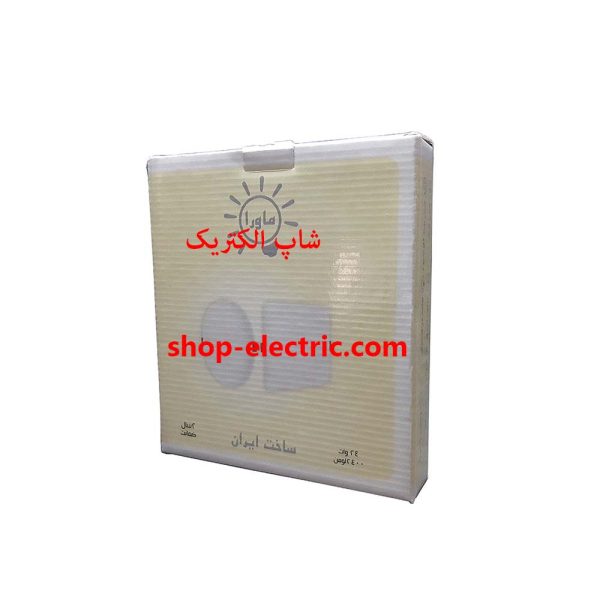پنل ال ای دی 24 وات ماورا تمام نور گرد توکار