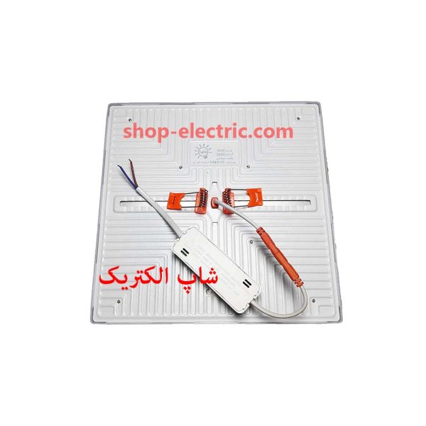 پنل ال ای دی 36 وات ماورا تمام نور مربع توکار
